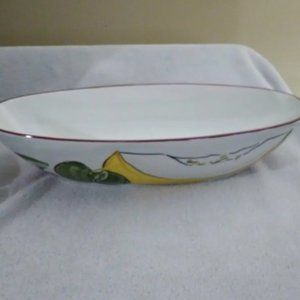 Large Long Rare serving dish Made in Italy